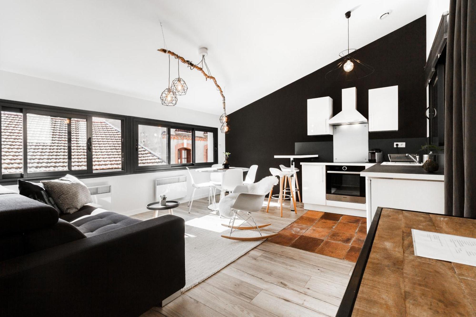 Chaleureux T2 Centre Au Calme Et Patio Appartement